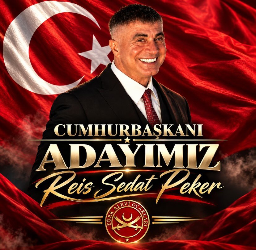 Sedat Peker’in adaylığına ilişkin destek açıklaması